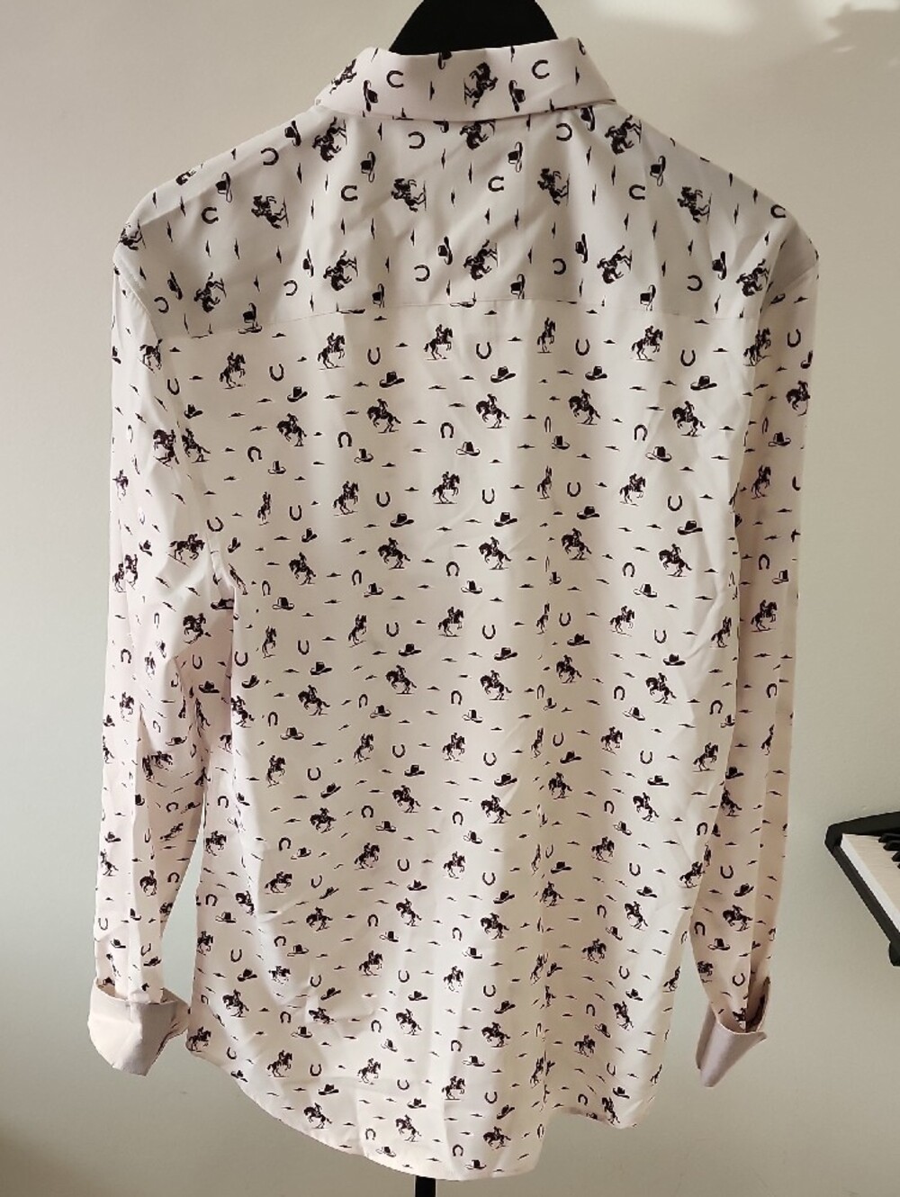 Outlander Western Cowboy 4-Way Stretch Shirt Men’s M - Picture 6 of 10
